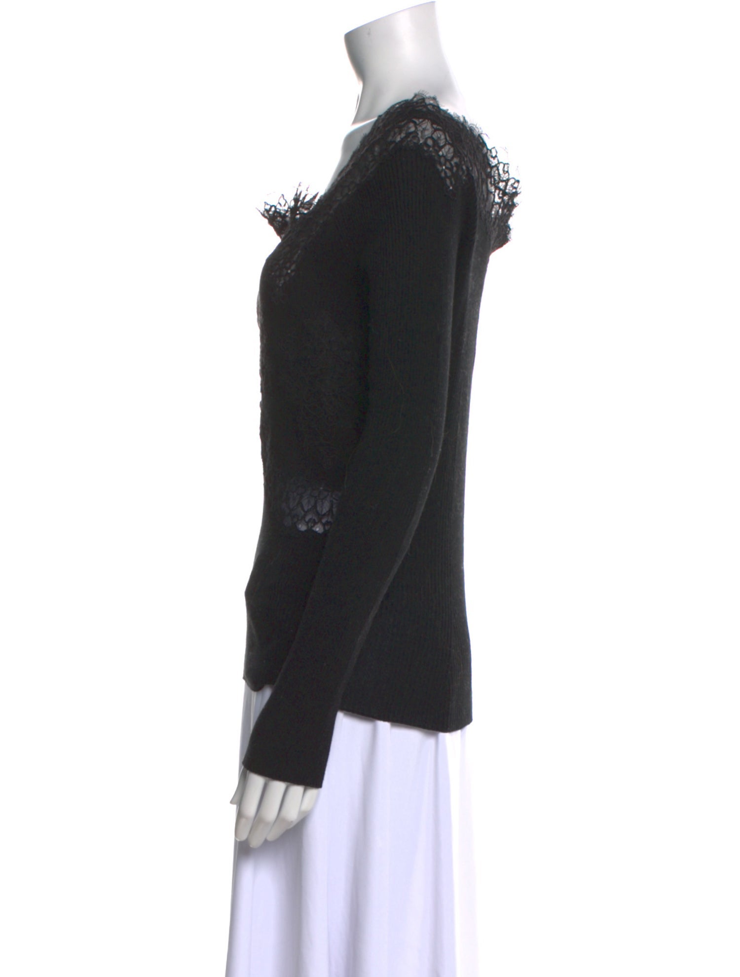 Ermanno Scervino Square Neckline Sweater