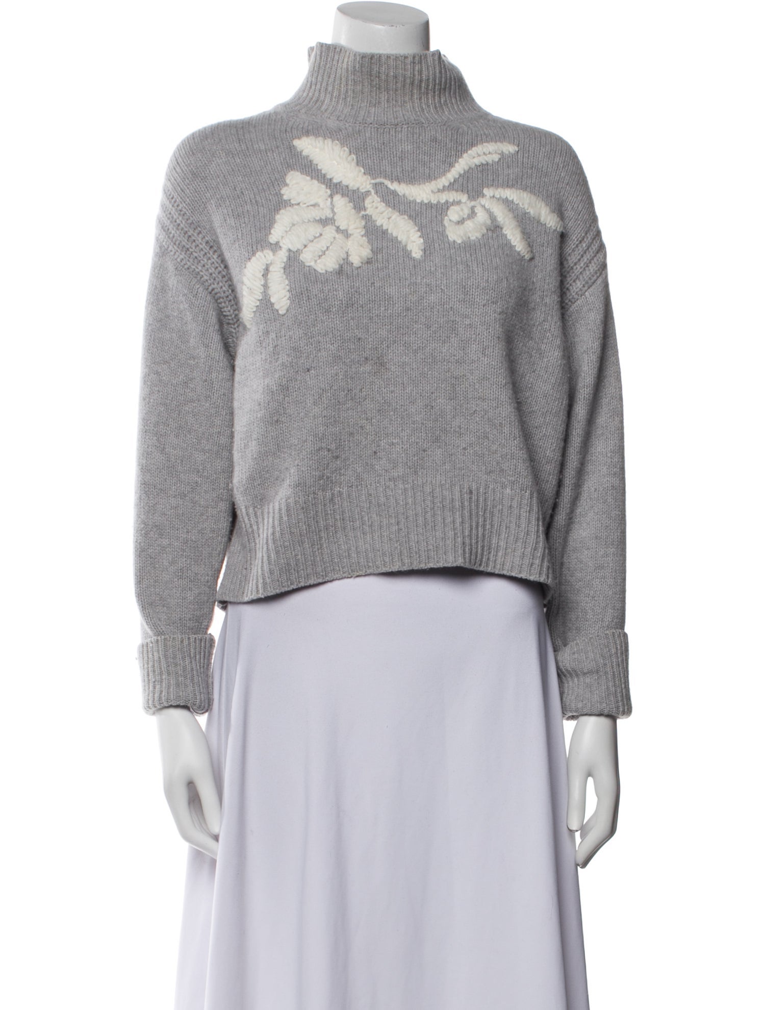 Ermanno Scervino Printed Turtleneck Sweater