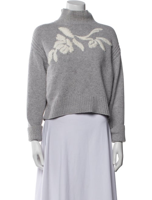 Ermanno Scervino Printed Turtleneck Sweater