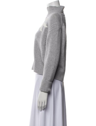 Ermanno Scervino Printed Turtleneck Sweater