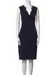 Ermanno Scervino Virgin Wool Midi Length Dress
