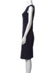 Ermanno Scervino Virgin Wool Midi Length Dress