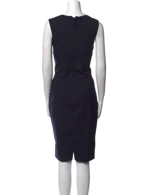 Ermanno Scervino Virgin Wool Midi Length Dress
