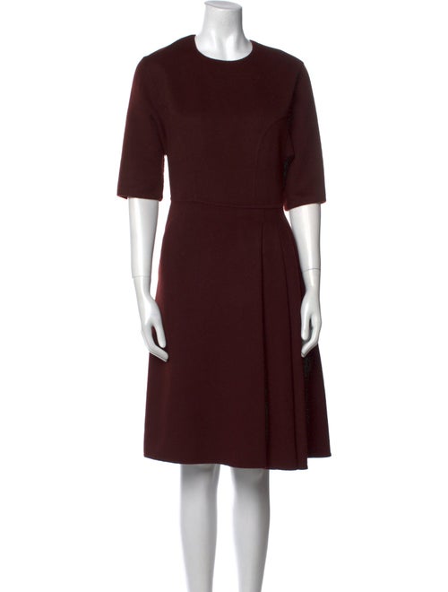 Ermanno Scervino Angora Midi Length Dress