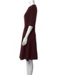 Ermanno Scervino Angora Midi Length Dress