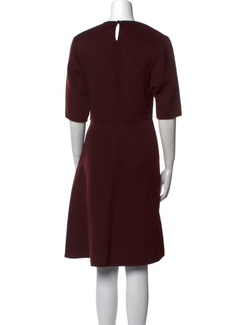 Ermanno Scervino Angora Midi Length Dress