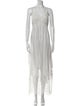 Ermanno Scervino Striped Long Dress