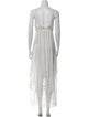 Ermanno Scervino Striped Long Dress