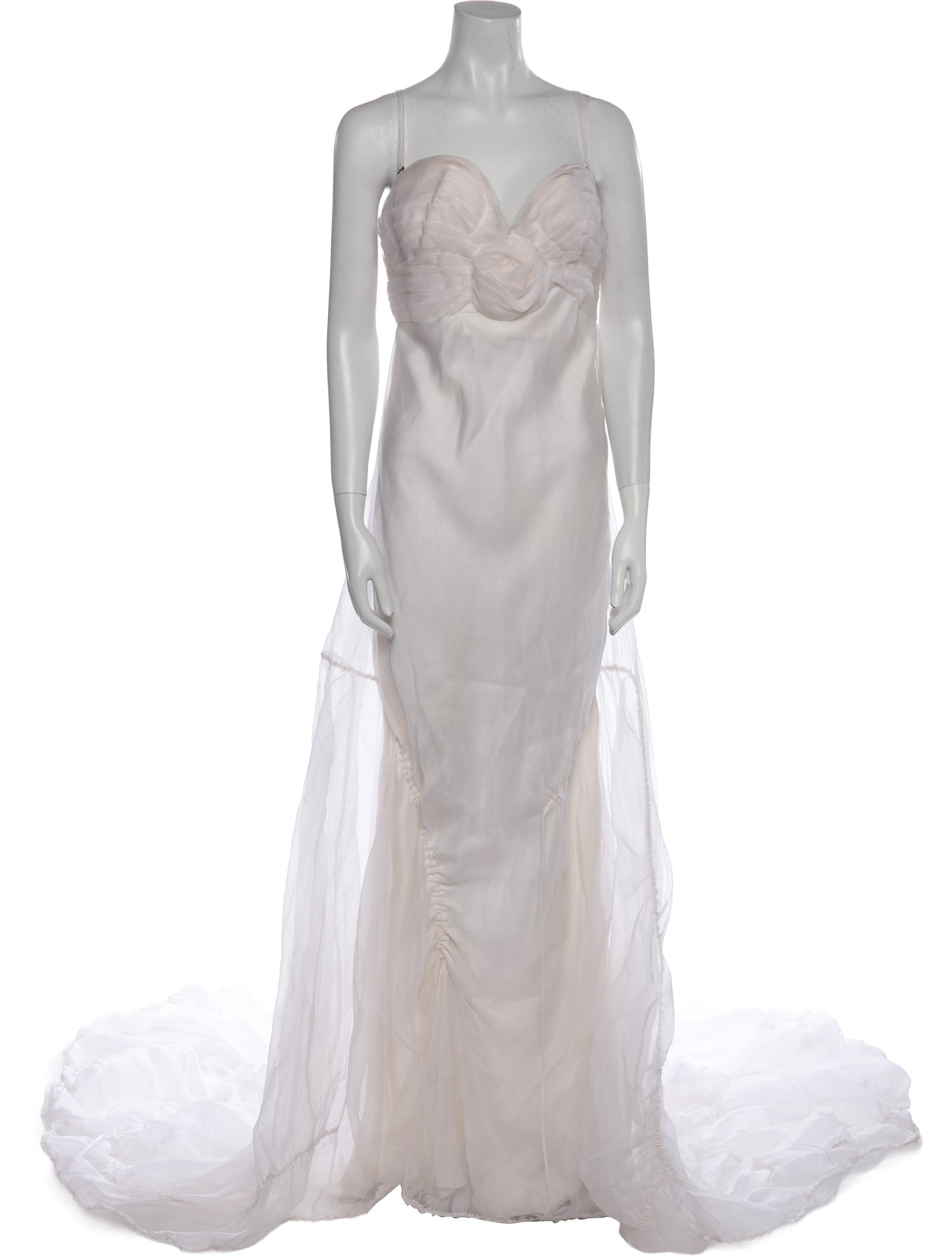 Ermanno Scervino Silk Long Dress