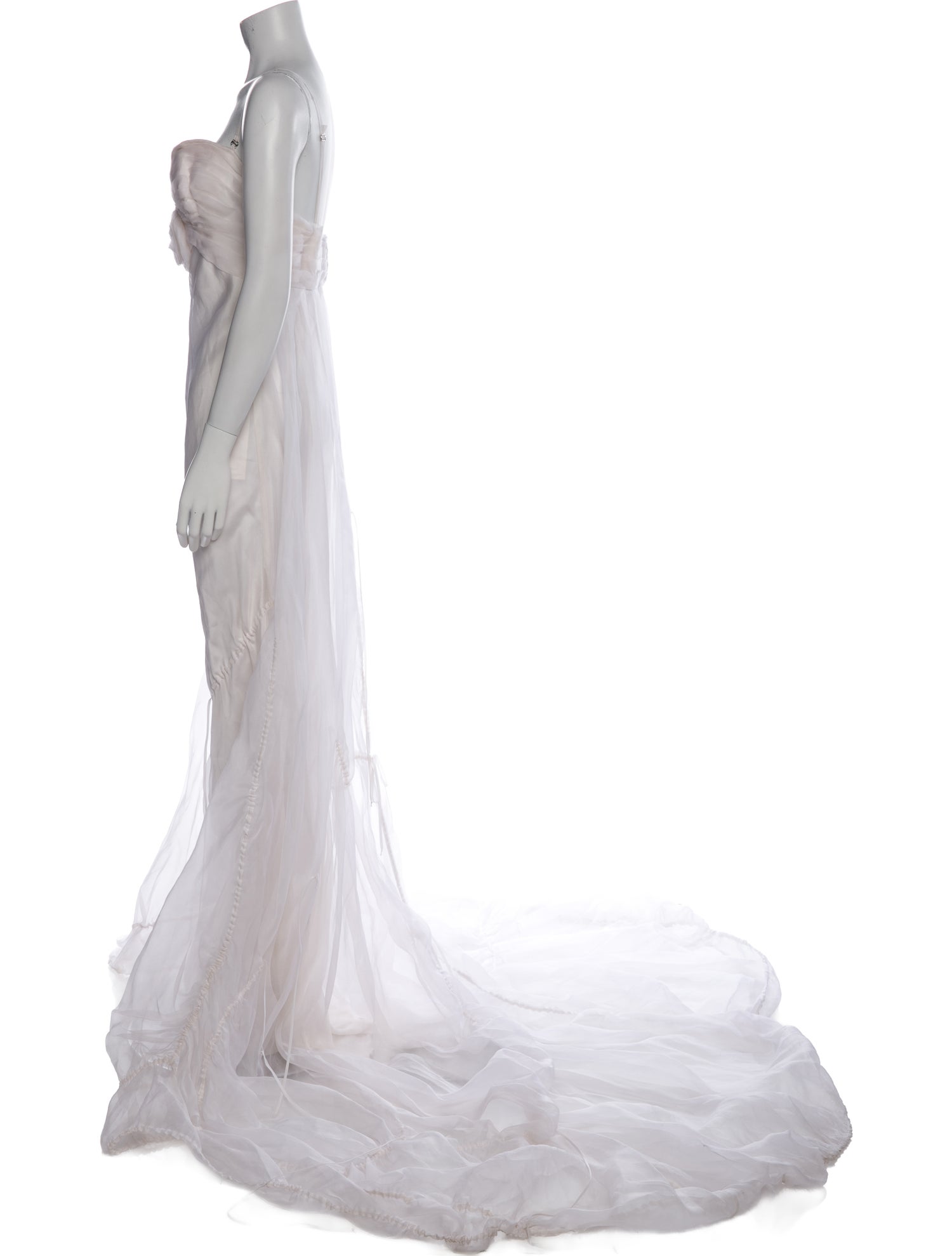 Ermanno Scervino Silk Long Dress