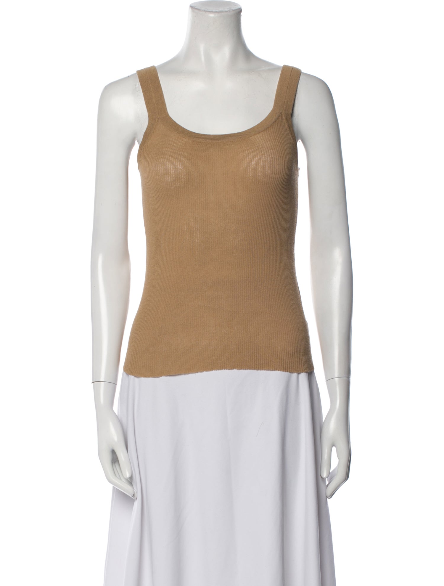 Ermanno Scervino Scoop Neck Sleeveless Top