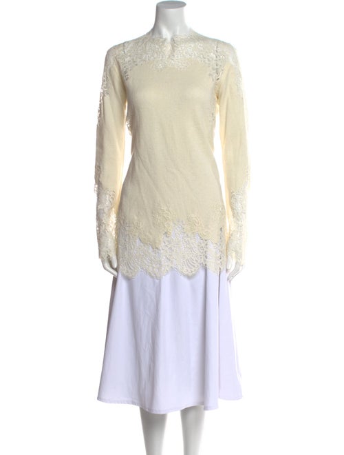 Ermanno Scervino Wool Bateau Neckline Sweater