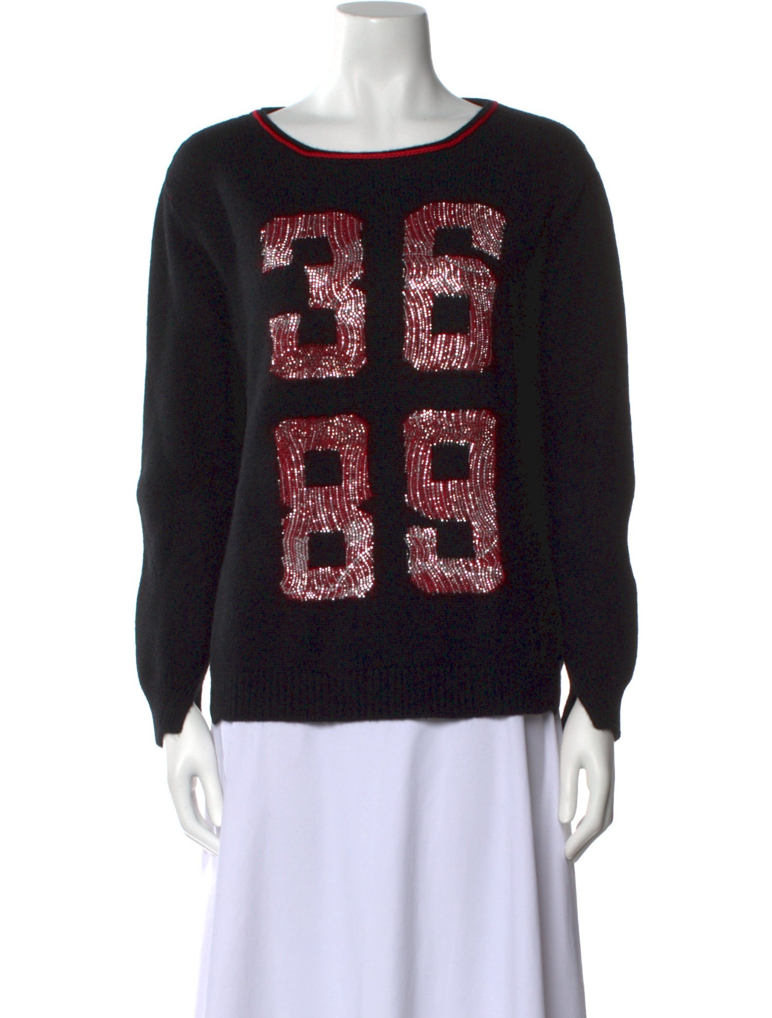 Ermanno Scervino Cashmere Printed Sweater
