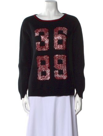 Ermanno Scervino Cashmere Printed Sweater