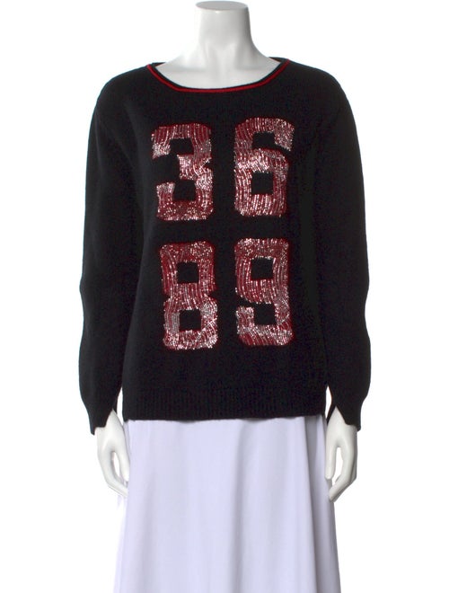 Ermanno Scervino Cashmere Printed Sweater