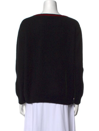 Ermanno Scervino Cashmere Printed Sweater