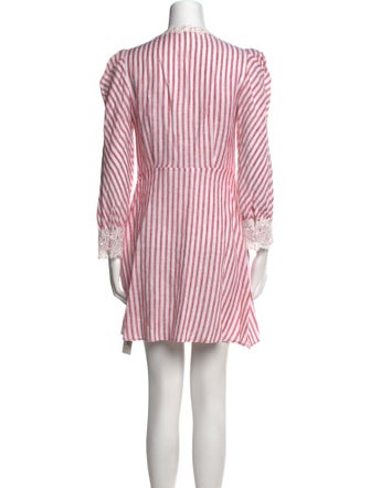 Ermanno Scervino Linen Mini Dress