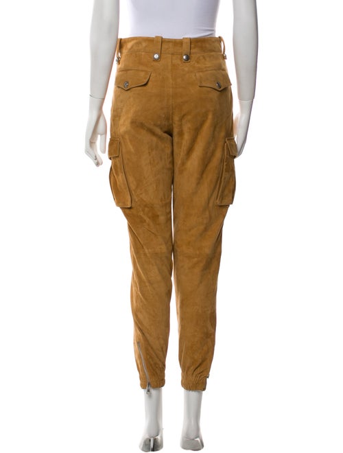 Ermanno Scervino Suede Skinny Leg Pants