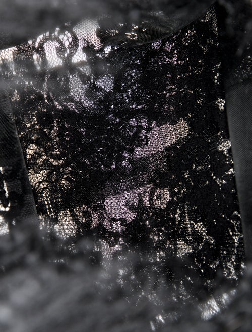 Ermanno Scervino Lace Top Handle Bag