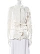 Ermanno Scervino Crew Neck Three-Quarter Sleeve Blouse