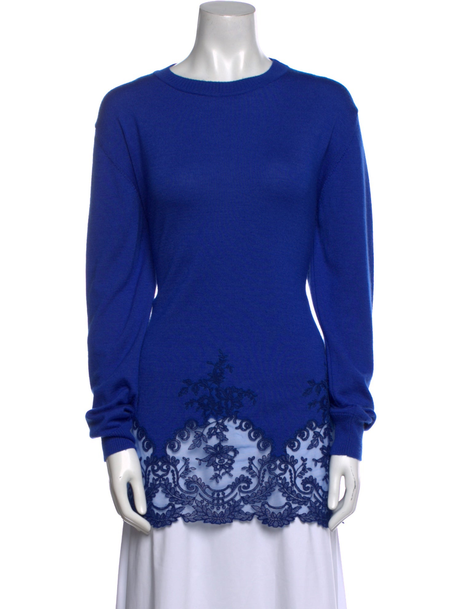Ermanno Scervino Cashmere Crew Neck Sweater