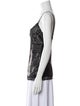 Ermanno Scervino Silk V-Neck Top