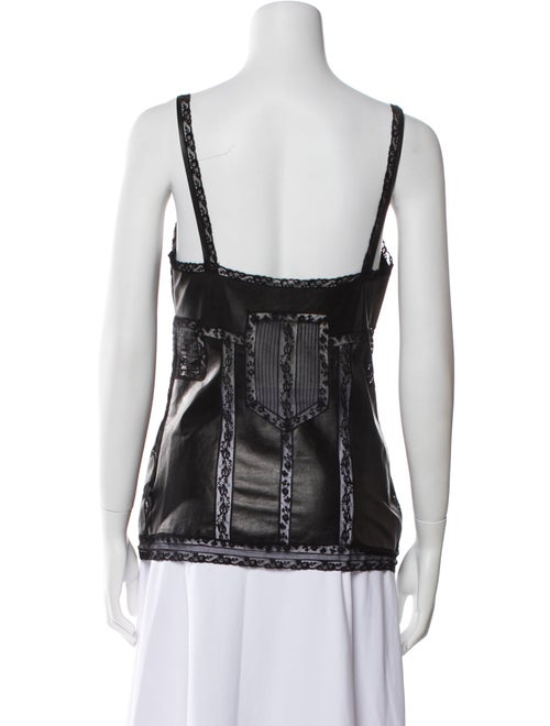 Ermanno Scervino Silk V-Neck Top