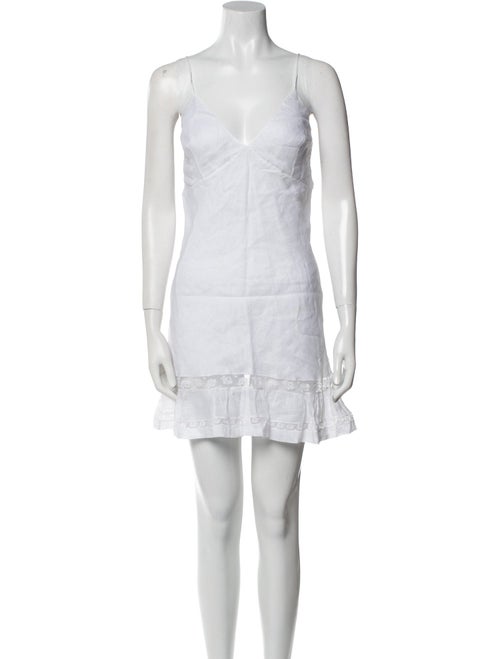 Ermanno Scervino V-Neck Mini Dress