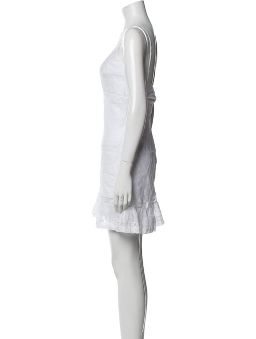 Ermanno Scervino V-Neck Mini Dress