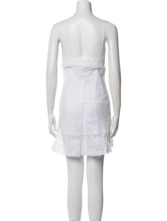 Ermanno Scervino V-Neck Mini Dress