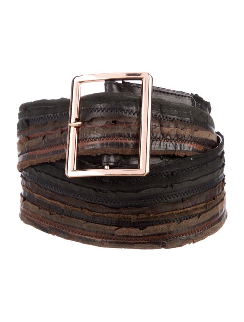 Ermanno Scervino Wide Leather Belt