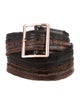 Ermanno Scervino Wide Leather Belt