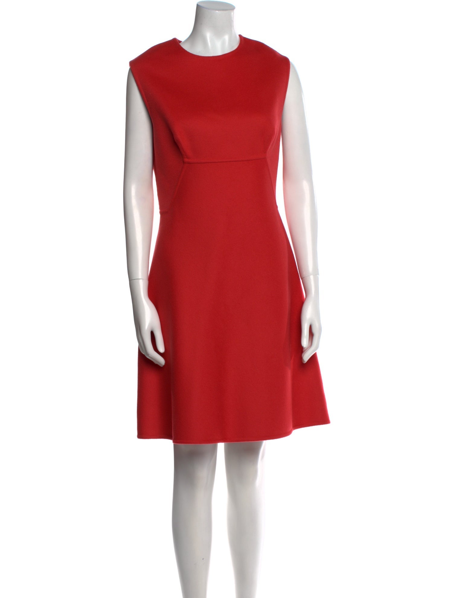 Ermanno Scervino Virgin Wool Knee-Length Dress