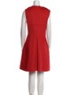 Ermanno Scervino Virgin Wool Knee-Length Dress