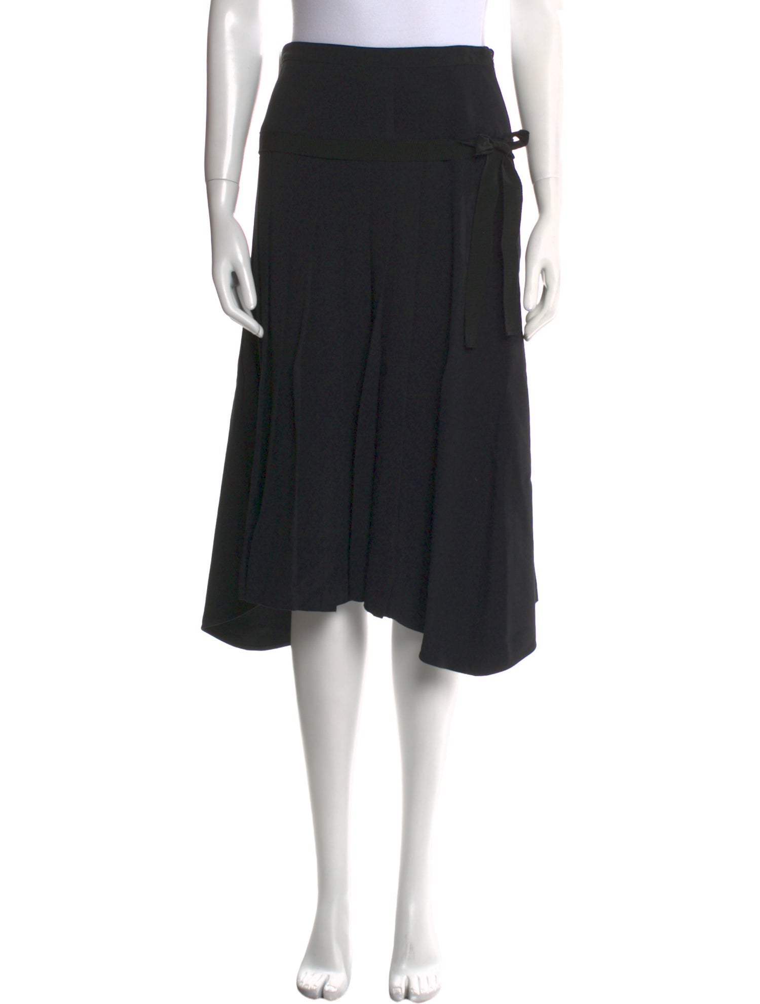 Ermanno Scervino Pleated Accents Knee-Length Skirt