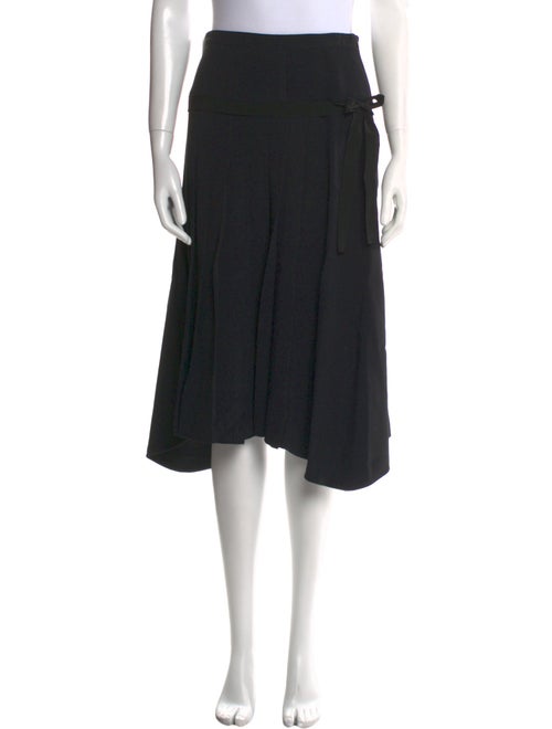 Ermanno Scervino Pleated Accents Knee-Length Skirt