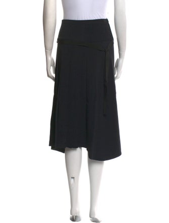 Ermanno Scervino Pleated Accents Knee-Length Skirt