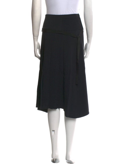 Ermanno Scervino Pleated Accents Knee-Length Skirt