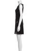 Ermanno Scervino Lace Pattern Mini Dress