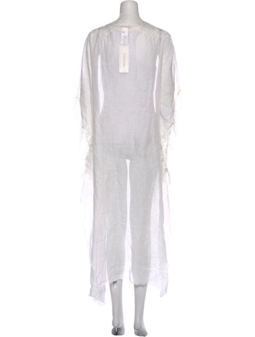 Ermanno Scervino Linen Midi Length Dress