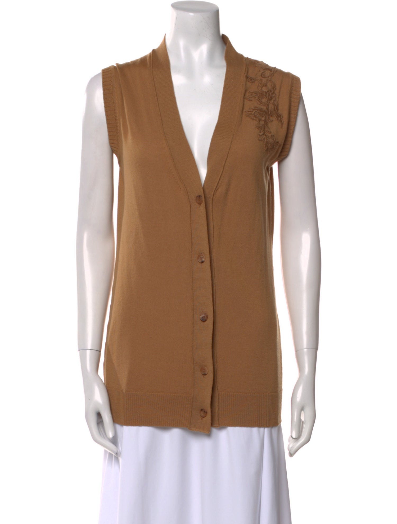 Ermanno Scervino Wool V-Neck Sweater