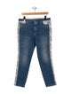 Ermanno Scervino High-Rise Straight Leg Jeans