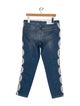 Ermanno Scervino High-Rise Straight Leg Jeans