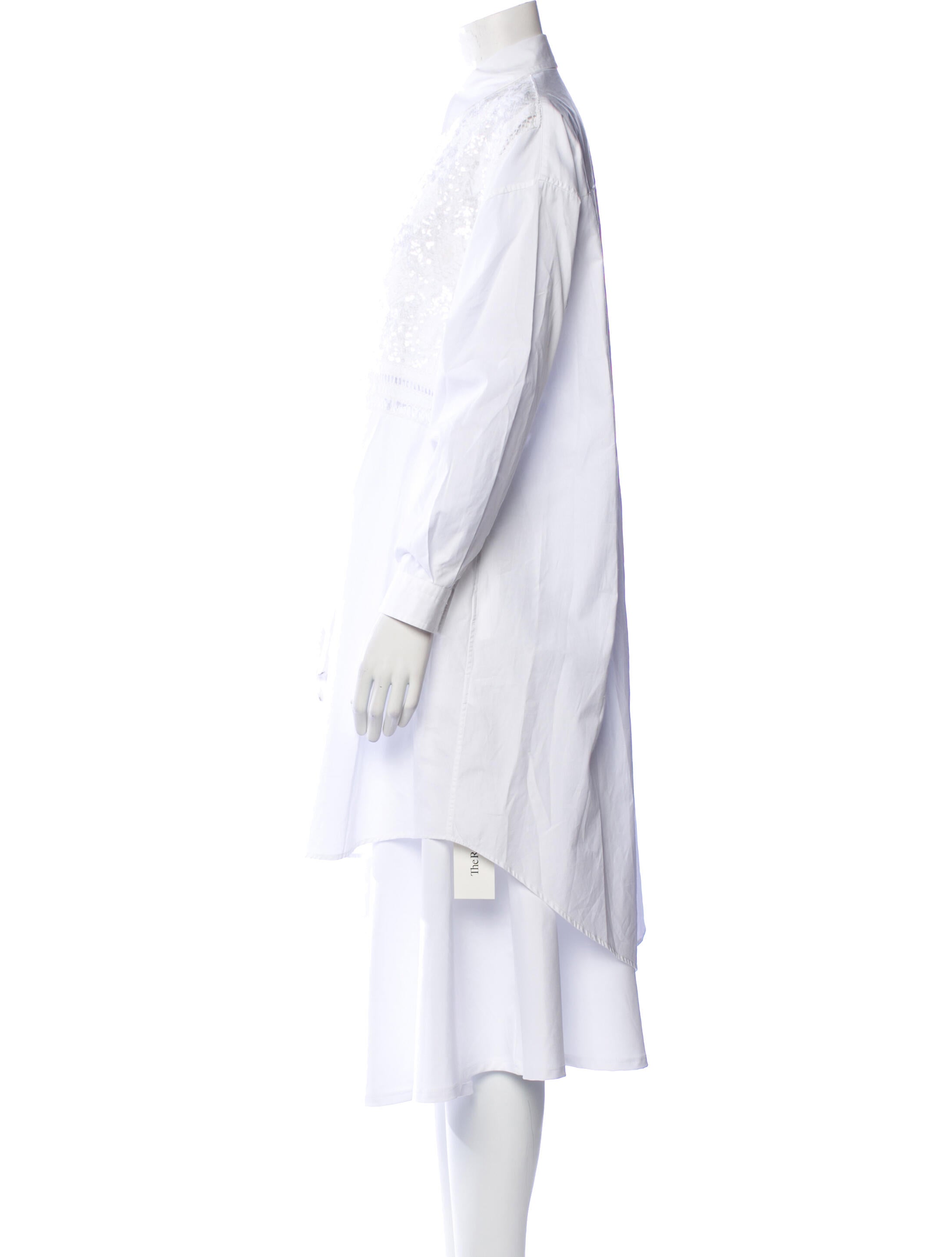 Ermanno Scervino Mock Neck Long Sleeve Tunic