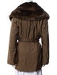 Ermanno Scervino Nylon Faux Fur Coat