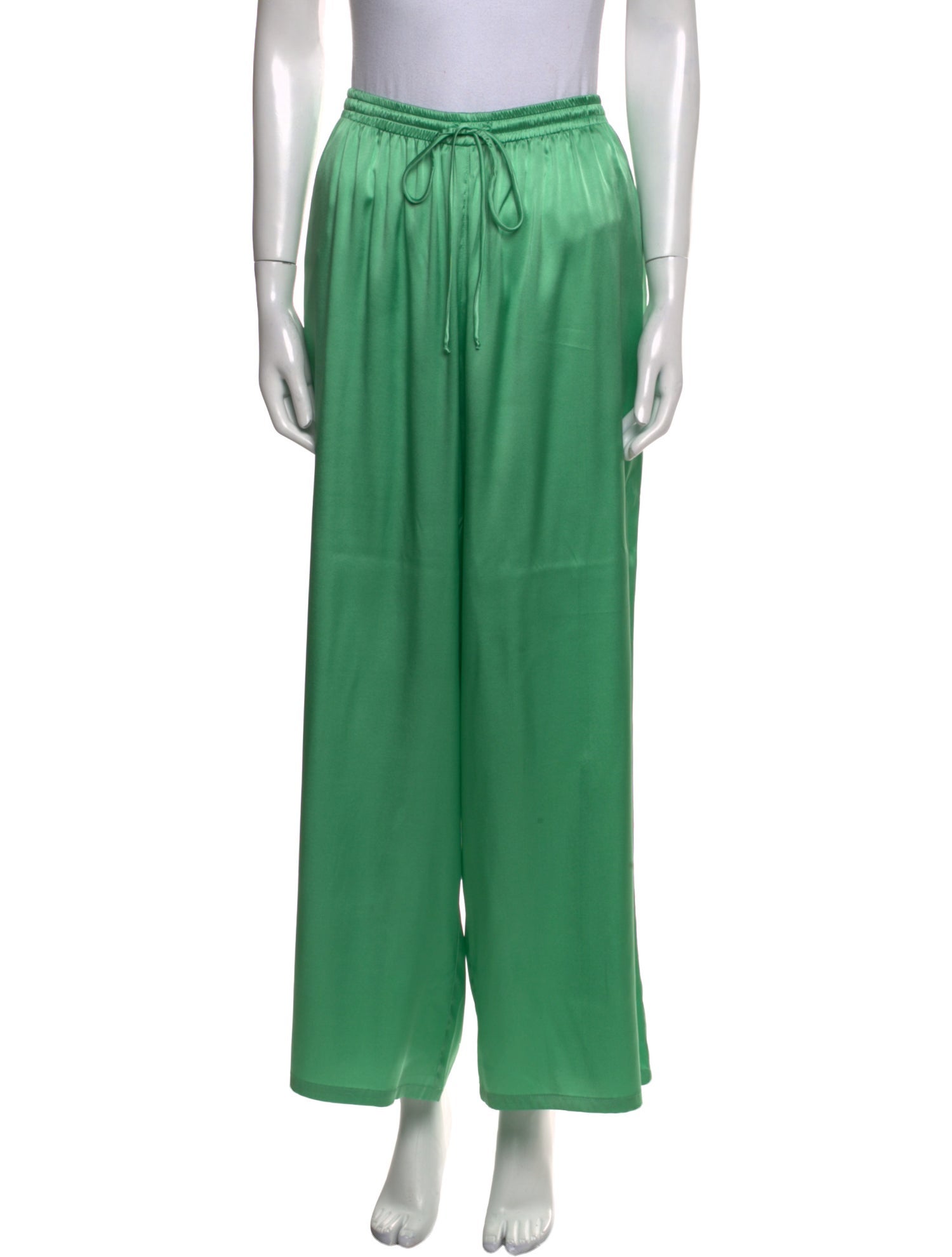 Ermanno Scervino Silk Skinny Leg Pants