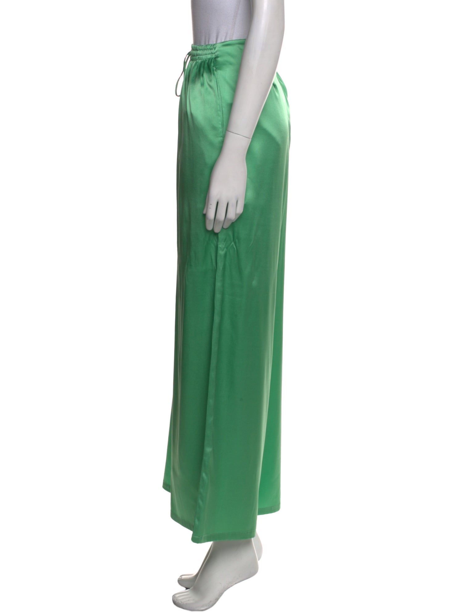 Ermanno Scervino Silk Skinny Leg Pants