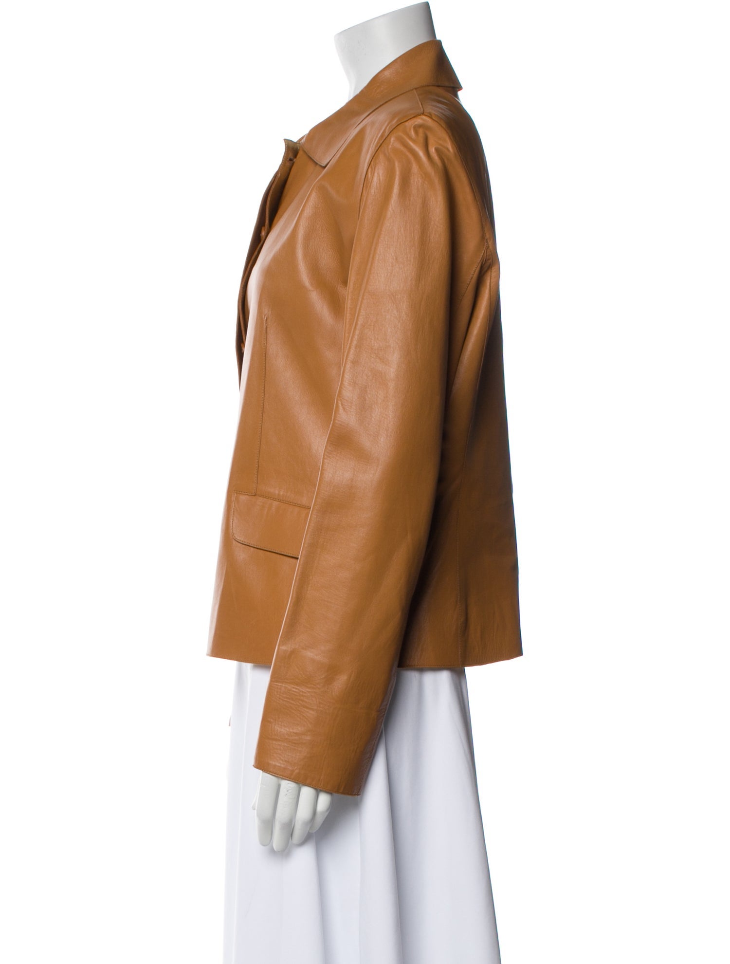 Ermanno Scervino Leather Blazer