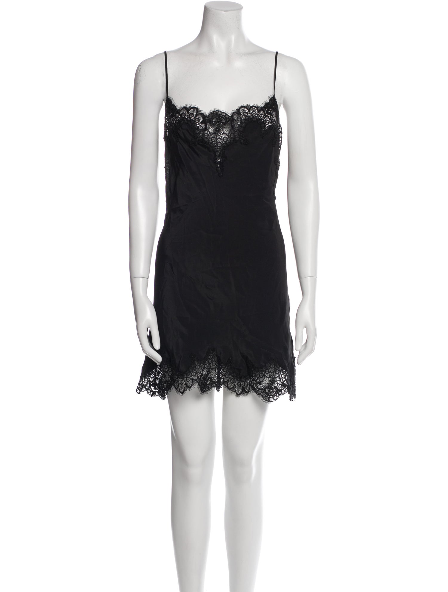 Ermanno Scervino Square Neckline Mini Dress