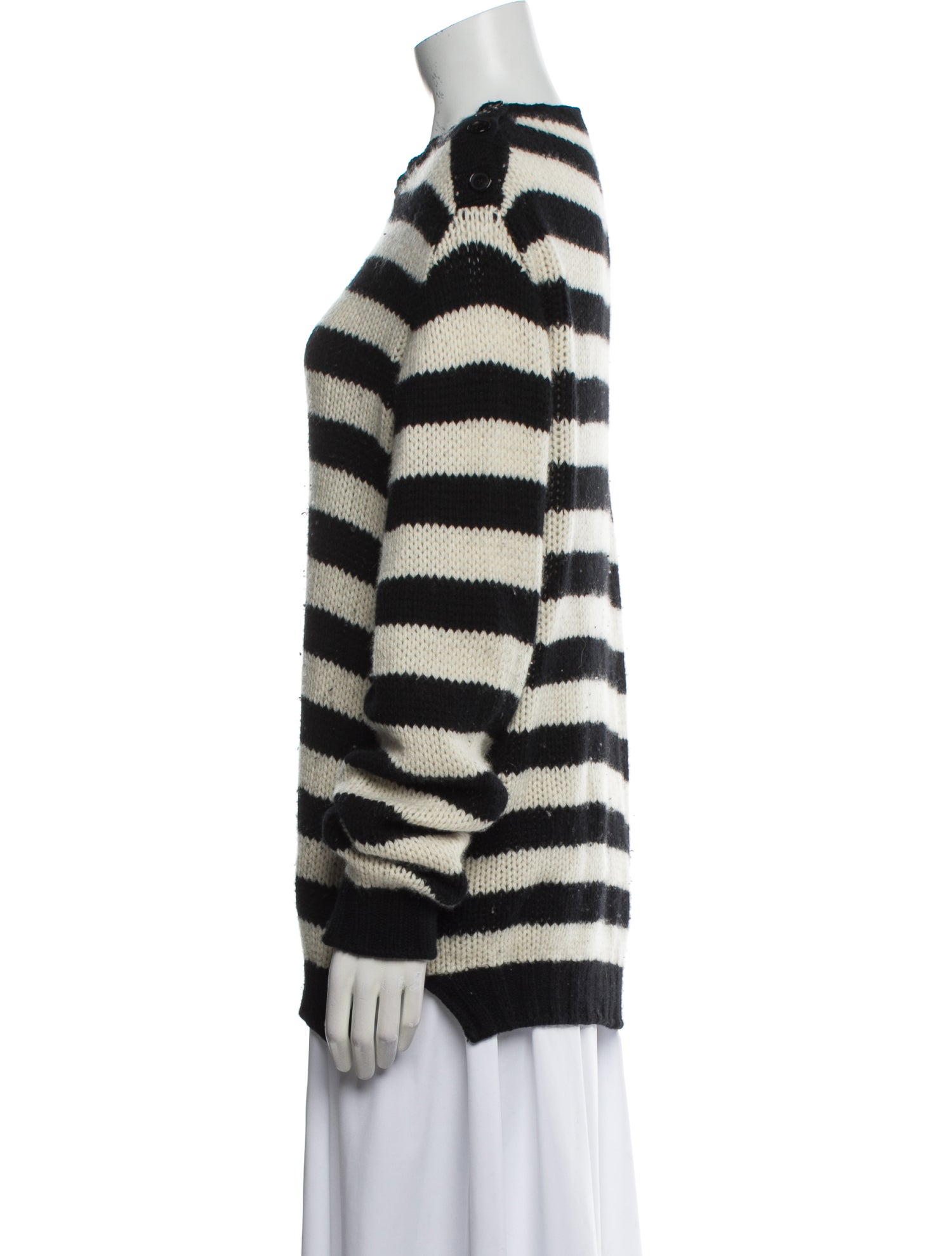 Ermanno Scervino Cashmere Striped Sweater